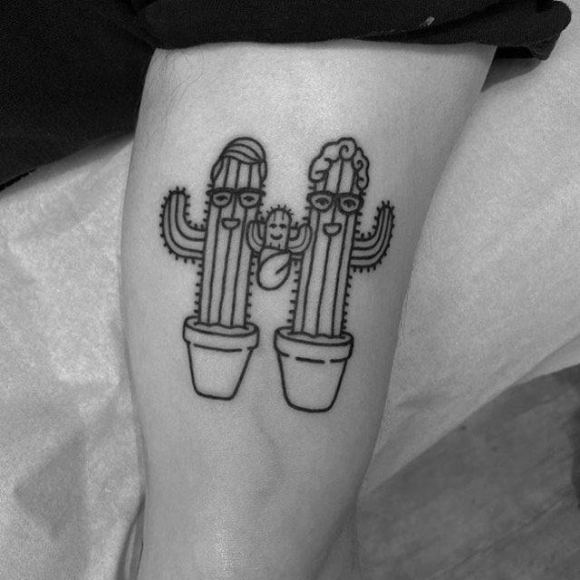 tattoo cactus 130