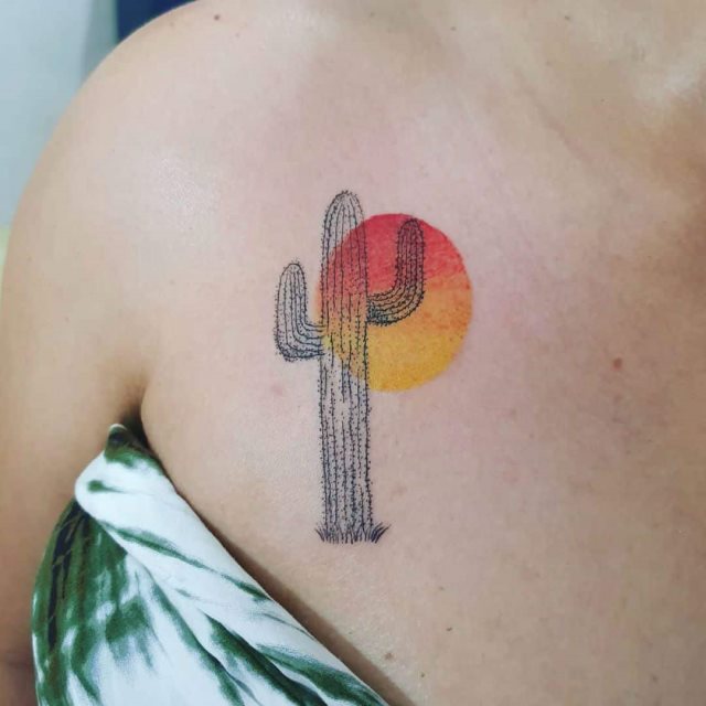 tattoo cactus 137