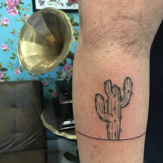 tattoo cactus 14