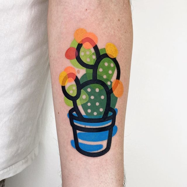 tattoo cactus 140