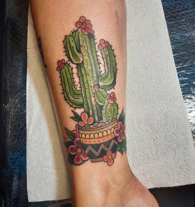 tattoo cactus 142