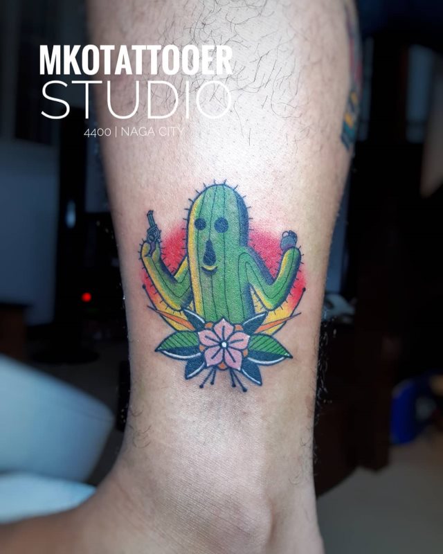 tattoo cactus 16