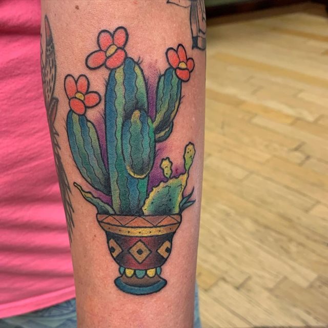 tattoo cactus 22