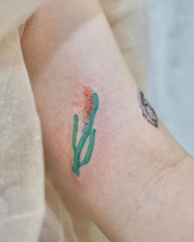 tattoo cactus 23
