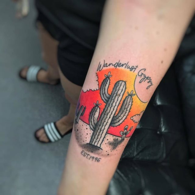 tattoo cactus 41