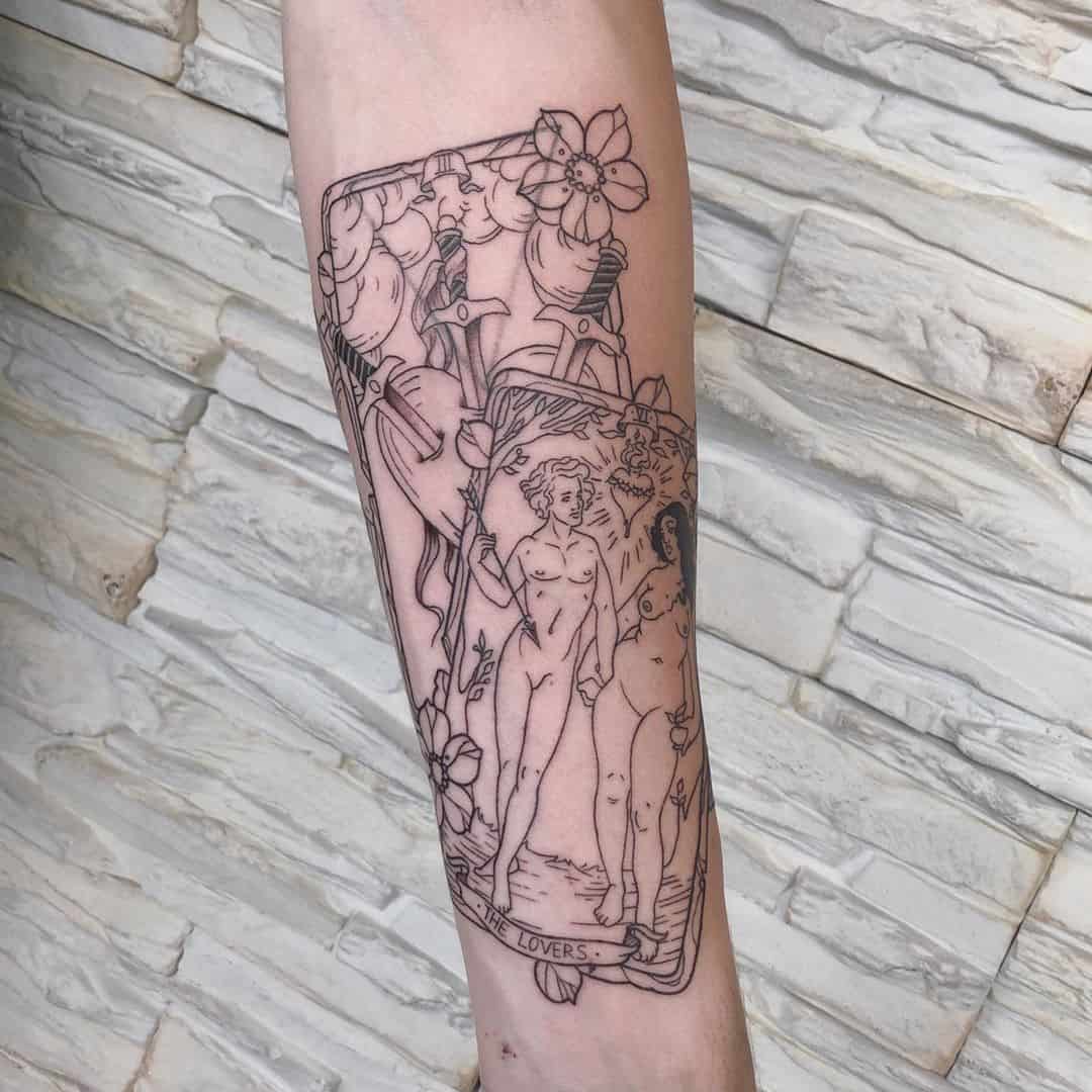 tattoo carta tarot 07