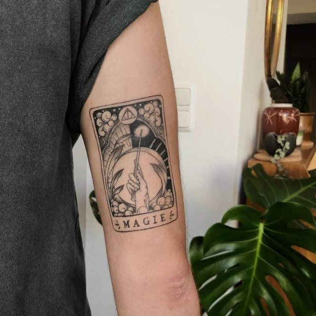 tattoo carta tarot 16