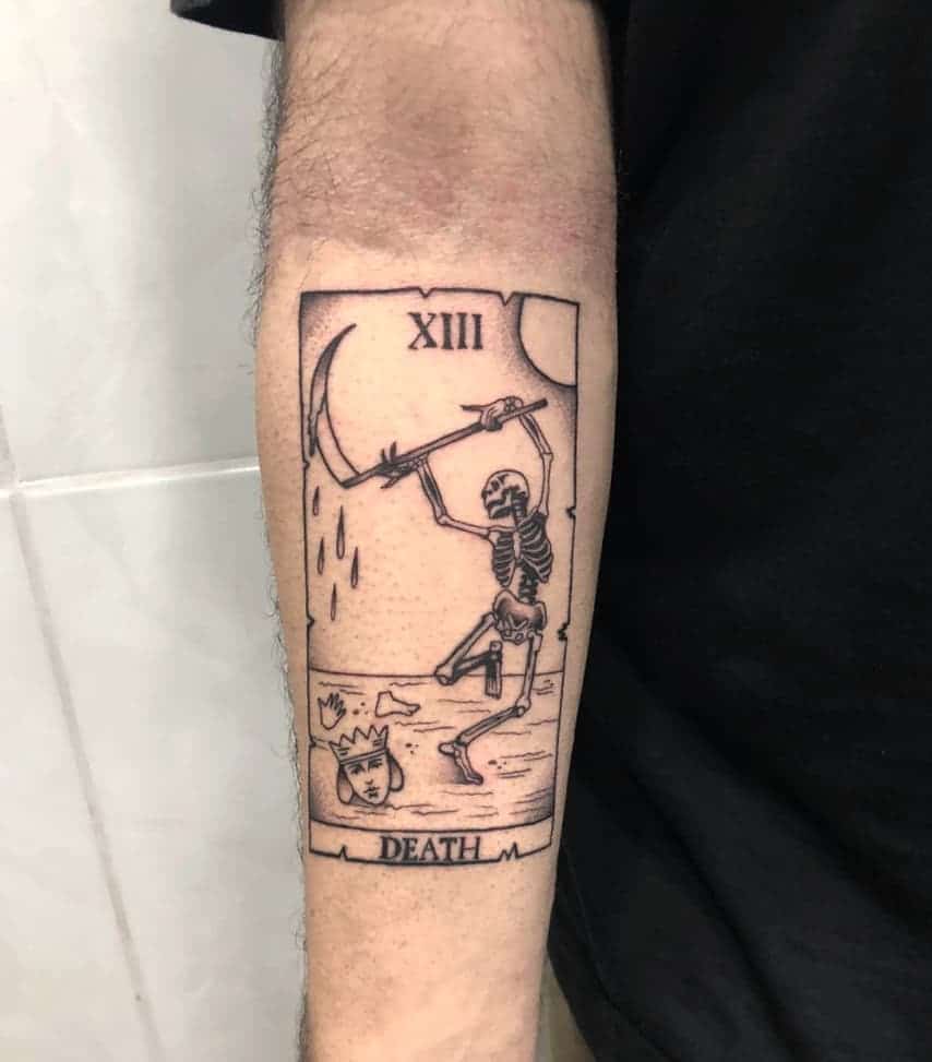 tattoo carta tarot 17