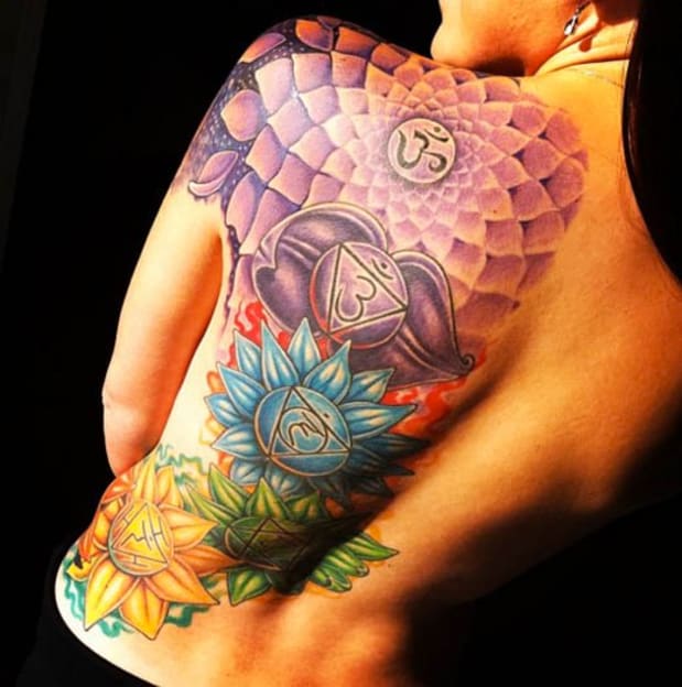 tattoo chakra 14