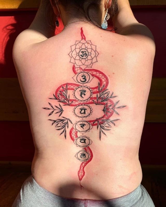 tattoo chakra 15