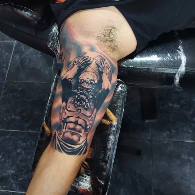 35 Tatuajes del Dios Atlante (Atlas) junto a su gran PIEDRA