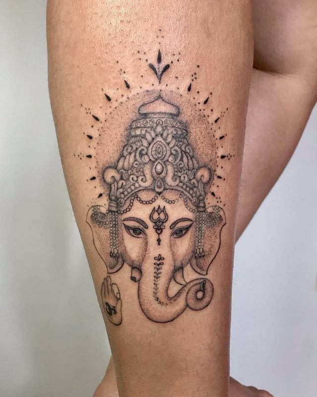 tattoo ganesha 12