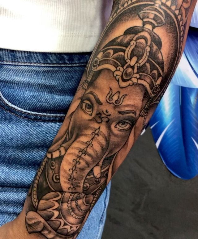 tattoo ganesha 14