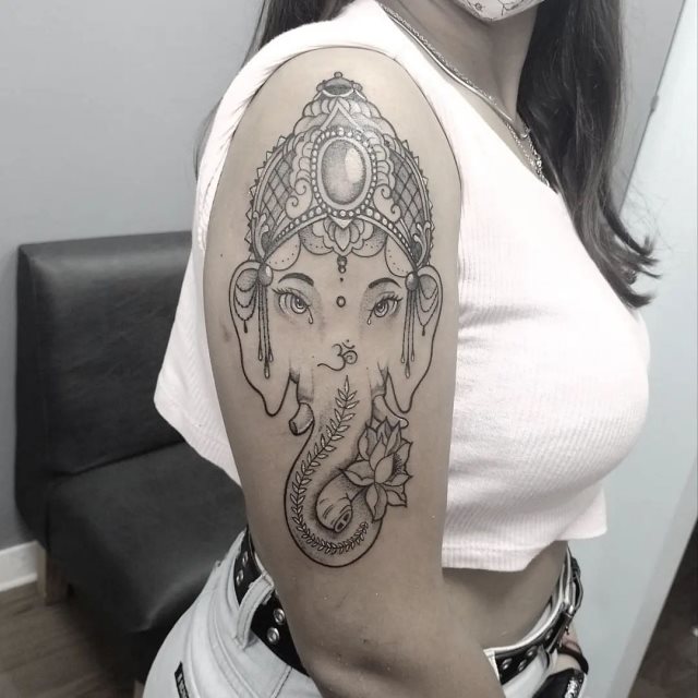 tattoo ganesha 17