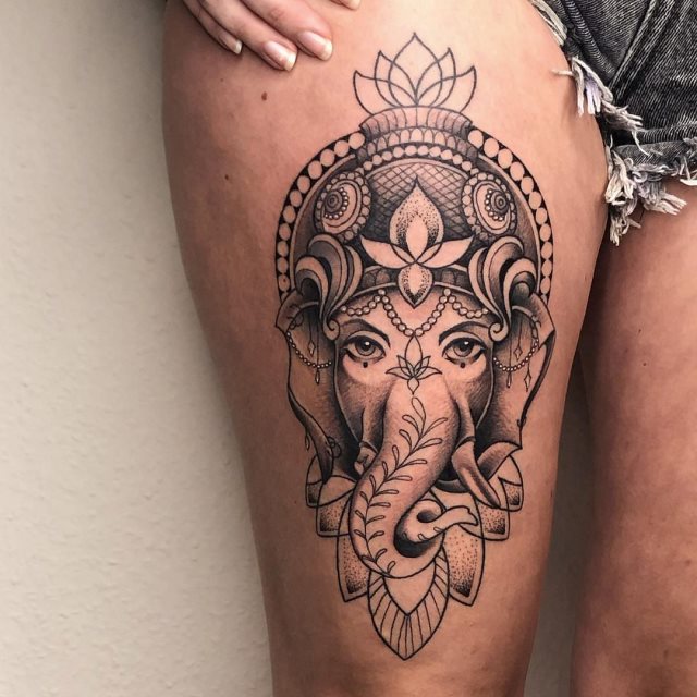 tattoo ganesha 22