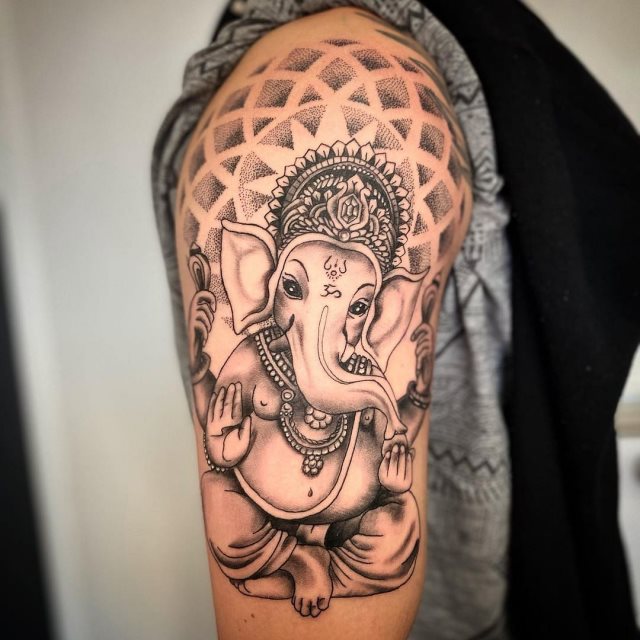 tattoo ganesha 30