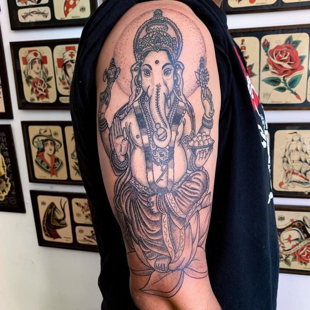 tattoo ganesha 35