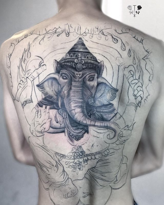 tattoo ganesha 36