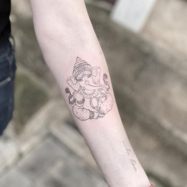 tattoo ganesha 70