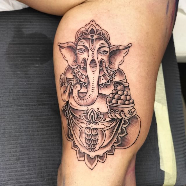 tattoo ganesha 77