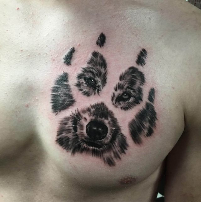 tattoo garra lobo 04