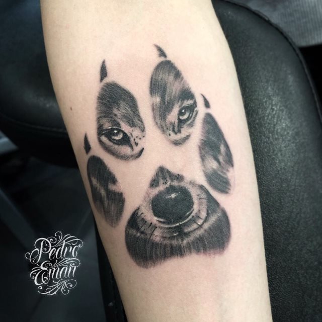 tattoo garra lobo 10