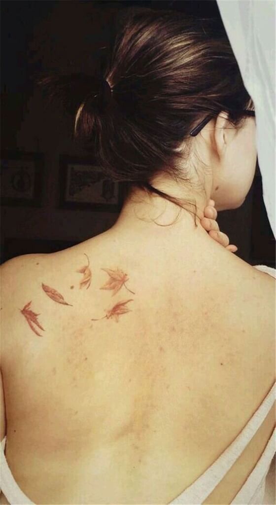Tatuajes de hojas: Los mejores diseños femeninos de Internet