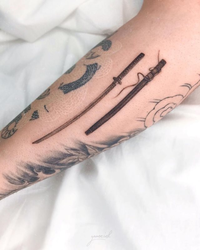 tattoo katana 10