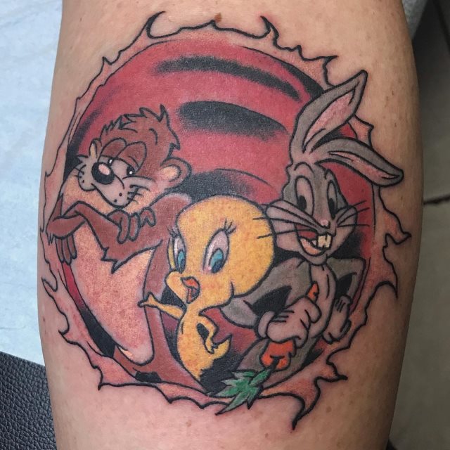 tattoo looney tunes 102