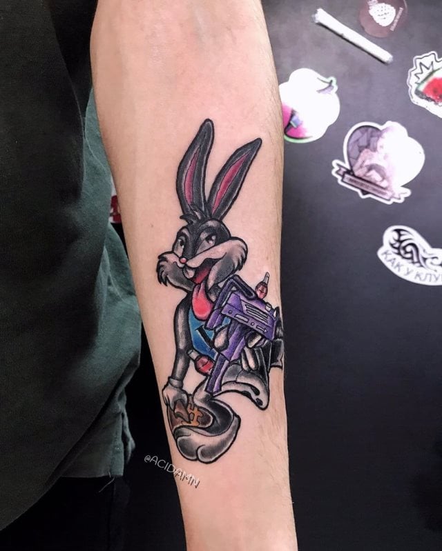 tattoo looney tunes 12