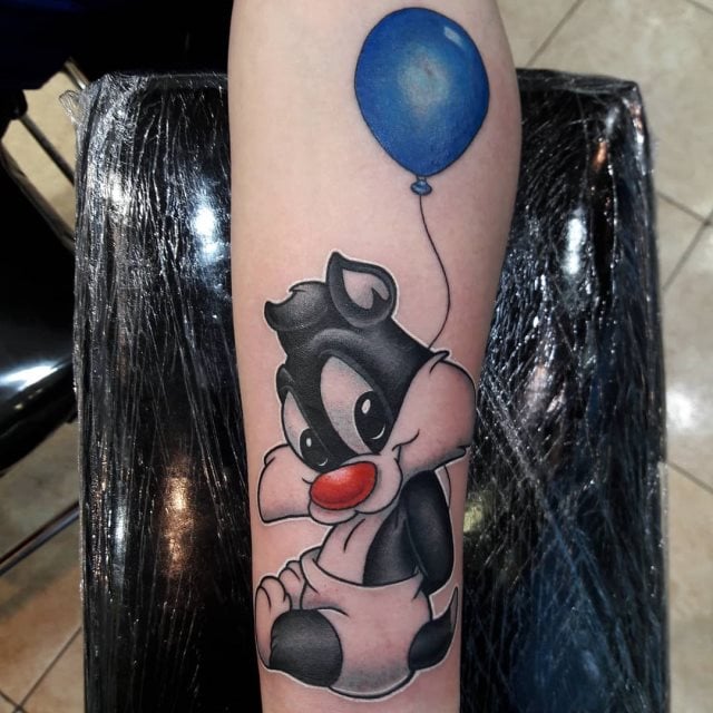 tattoo looney tunes 16