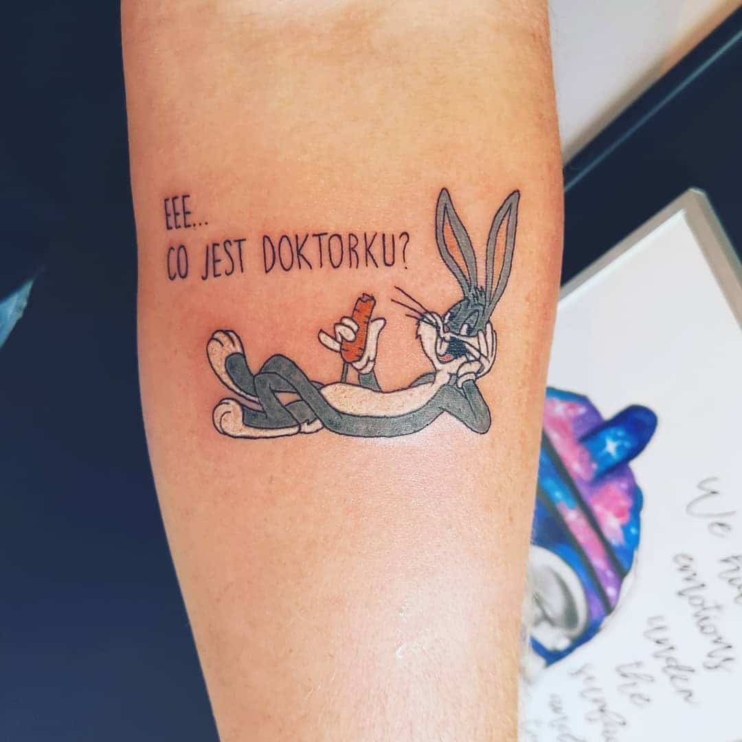 tattoo looney tunes 17