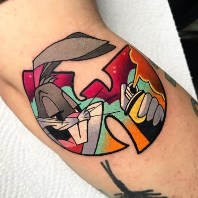 tattoo looney tunes 19