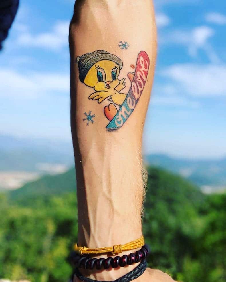 tattoo looney tunes 22