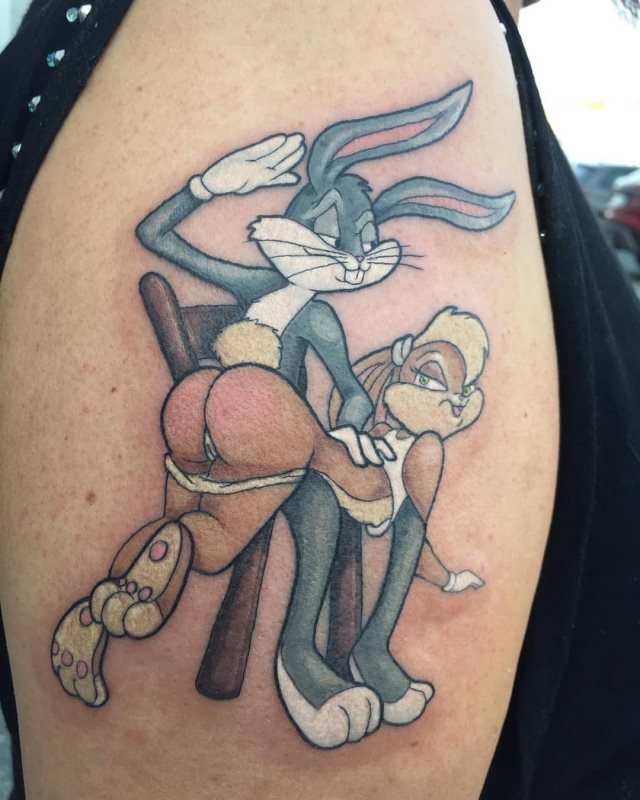 tattoo looney tunes 32