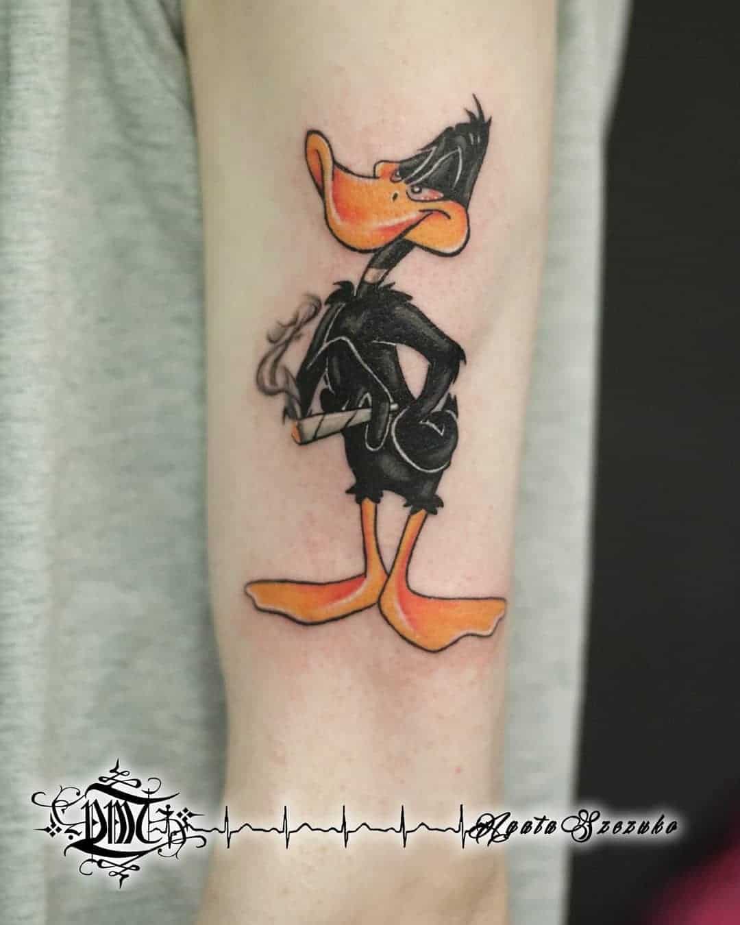 tattoo looney tunes 45