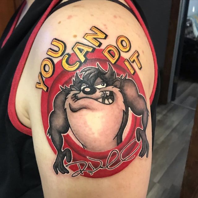 tattoo looney tunes 52