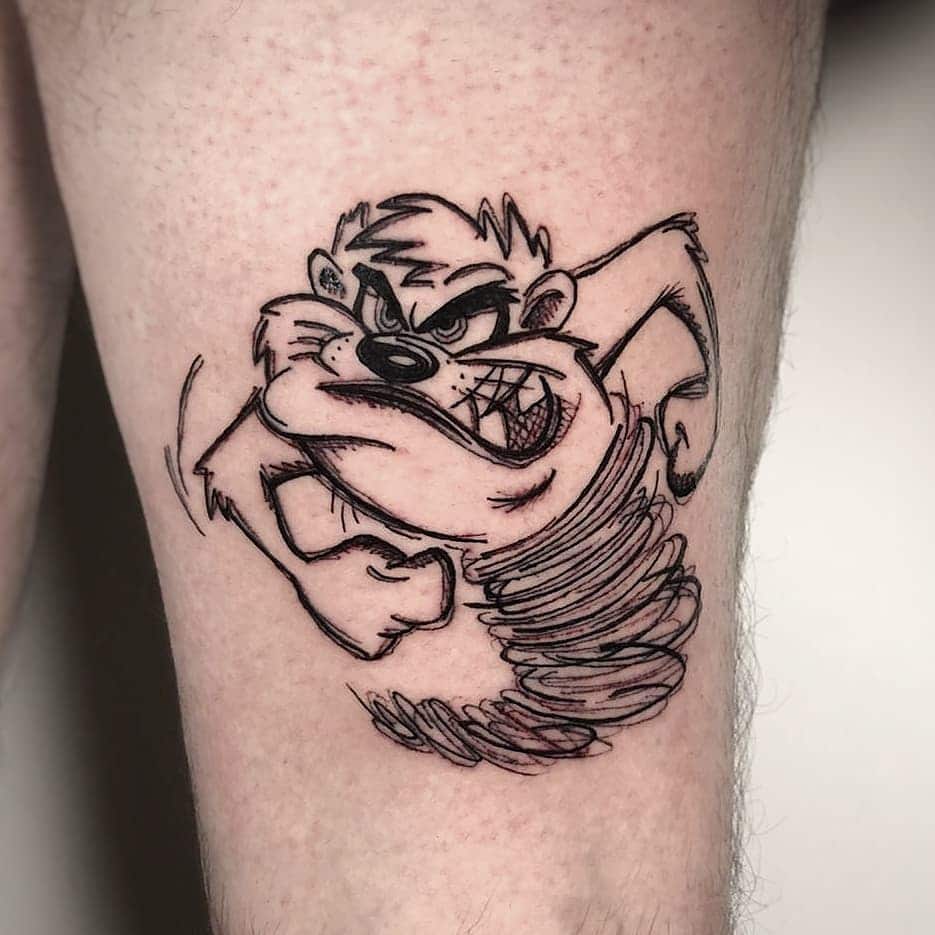 tattoo looney tunes 70