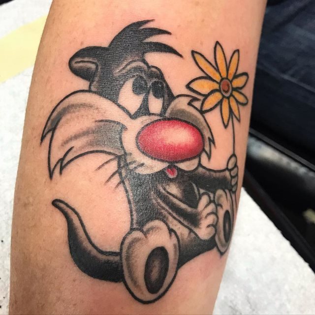 tattoo looney tunes 84