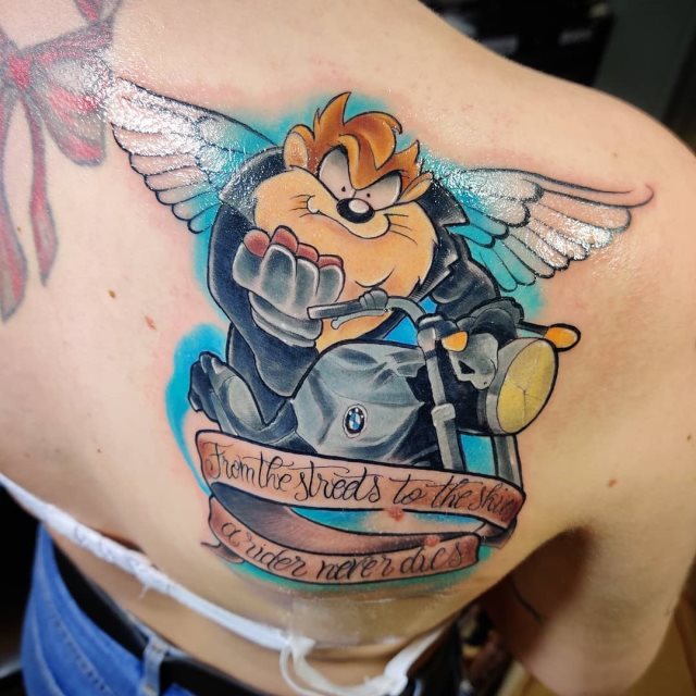 tattoo looney tunes 90