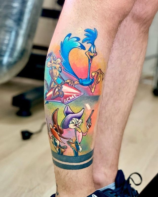 tattoo looney tunes 96