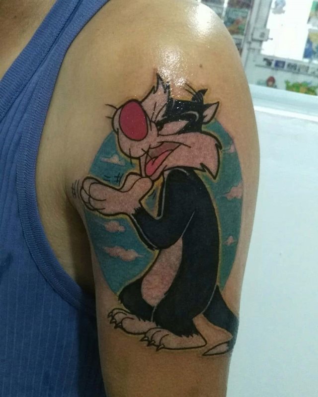 tattoo looney tunes 99