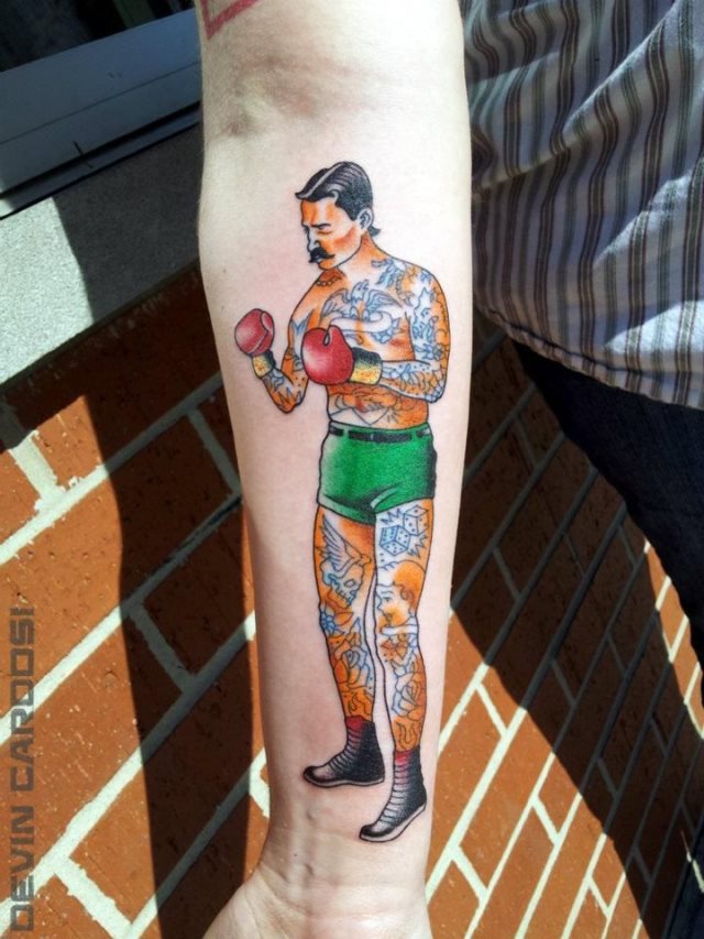 tattoo lucha boxeo 122