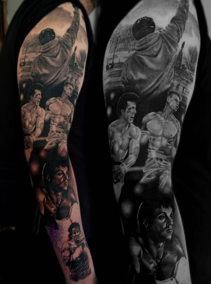 tattoo lucha boxeo 146