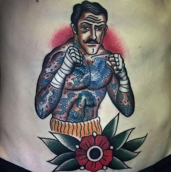 tattoo lucha boxeo 47