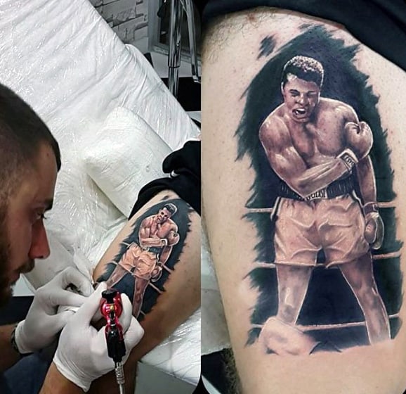tattoo lucha boxeo 85