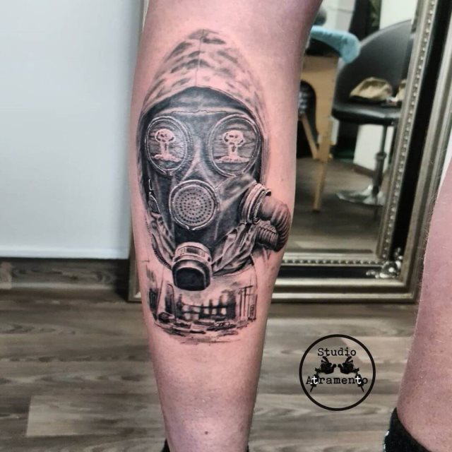 tattoo mascara de gas 30