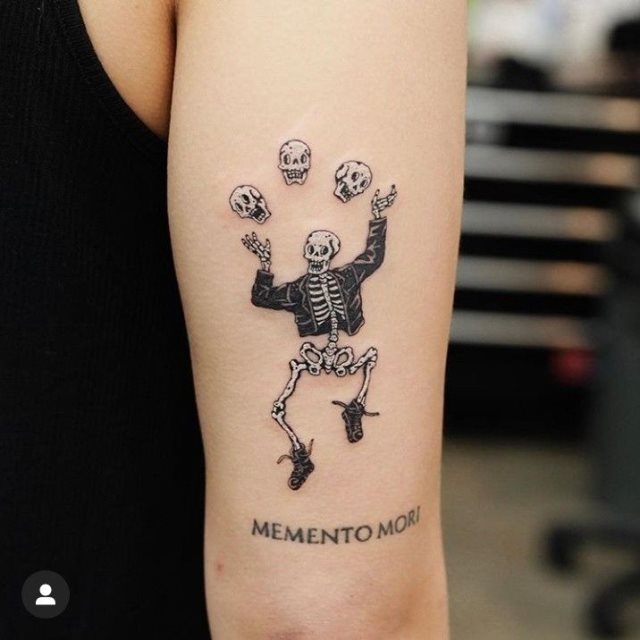 tattoo memento mori 77