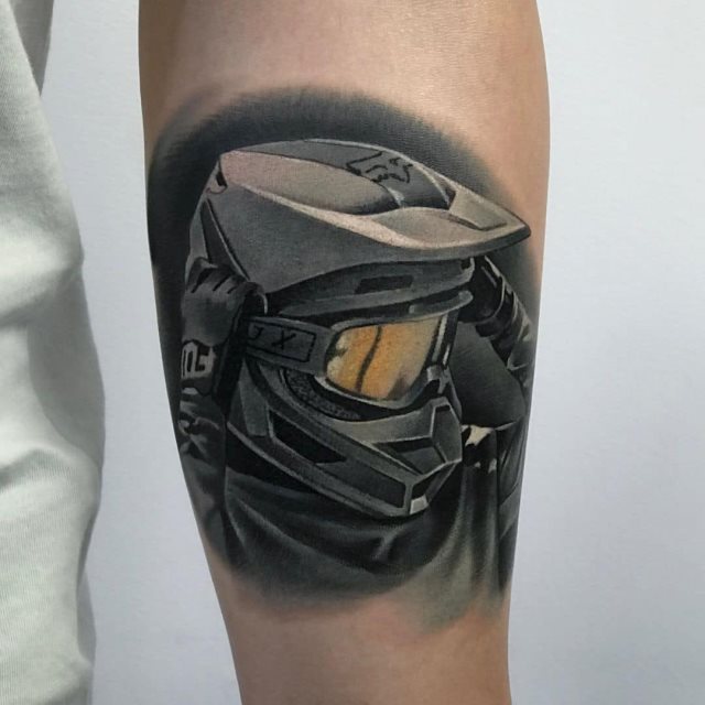 tattoo motocross 107