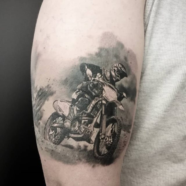 tattoo motocross 109